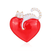Love Cat Brooch
